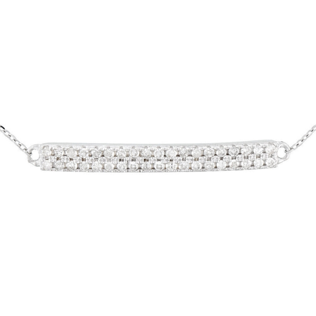 Pulsera "Bunbury" D 0,17/38 - Oro blanco 375/1000
