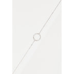 Pulsera "Círculo" de Diamantes 0.02/5 - Oro blanco 375/1000