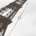 Pulsera "Círculo" D0.02/5 - Oro amarillo 375/1000
