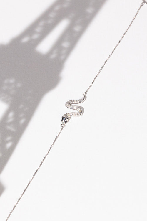 Bracelet "Matadi" D0,171/21 - Or Blanc 375/1000