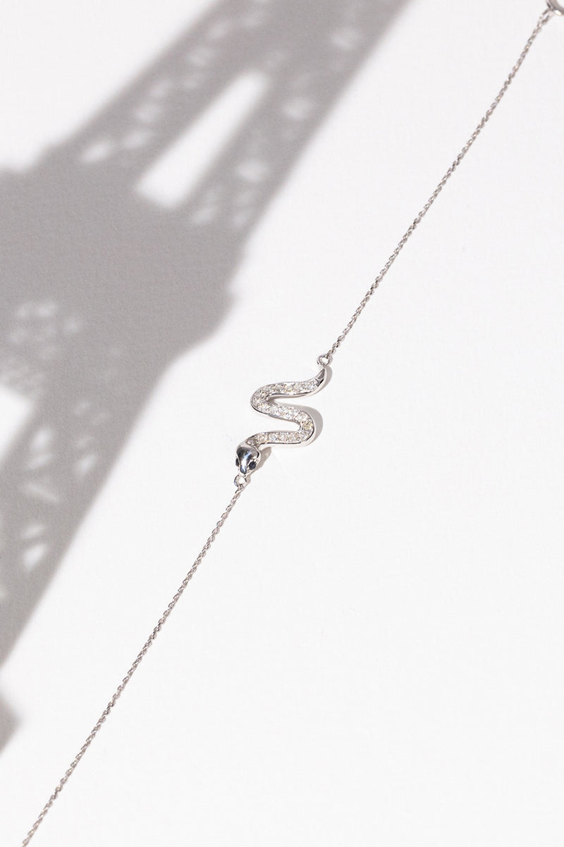 Bracelet "Matadi" D0,171/21 - Or Blanc 375/1000