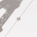 Pulsera "Estrellas" D0.047/1 - Oro blanco 375/1000