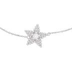 Pulsera "Estrellas" D0.047/1 - Oro blanco 375/1000
