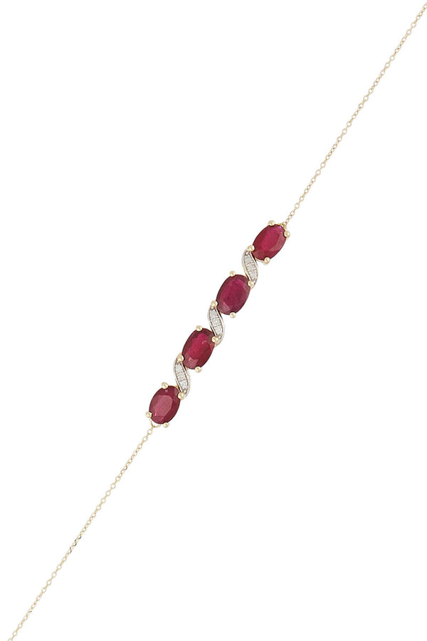 “Baru” bracelet D 0.050/9 Ruby 2.72/4