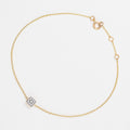 Pulsera "Simply Diamonds" D0.05Ct/9 - Oro amarillo 375/1000