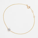 Pulsera "Simply Diamonds" D0,05Ct/9 - Oro Amarillo 375/1000