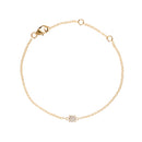 Bracelet "Simply Diamonds" D0,05Ct/9 - Yellow Gold 375/1000