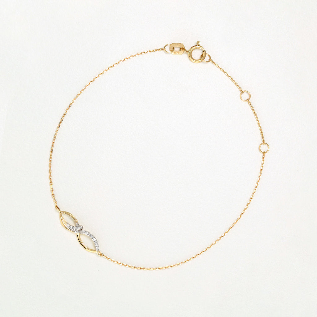 Bracelet "Infini De Diamants" D0,03/14
