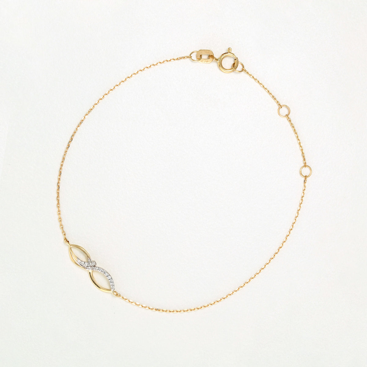 Bracelet "Infini De Diamants" D0,03/14