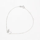 Bracelet "Papillon" D0,05/19 - Or Blanc 375/1000