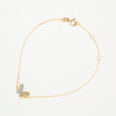 Bracelet "Radiant Butterfly" D0,05/19 - Yellow Gold 375/1000