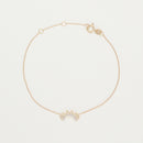 Bracelet "Maneya" D0,03/11 - Yellow Gold 375/1000