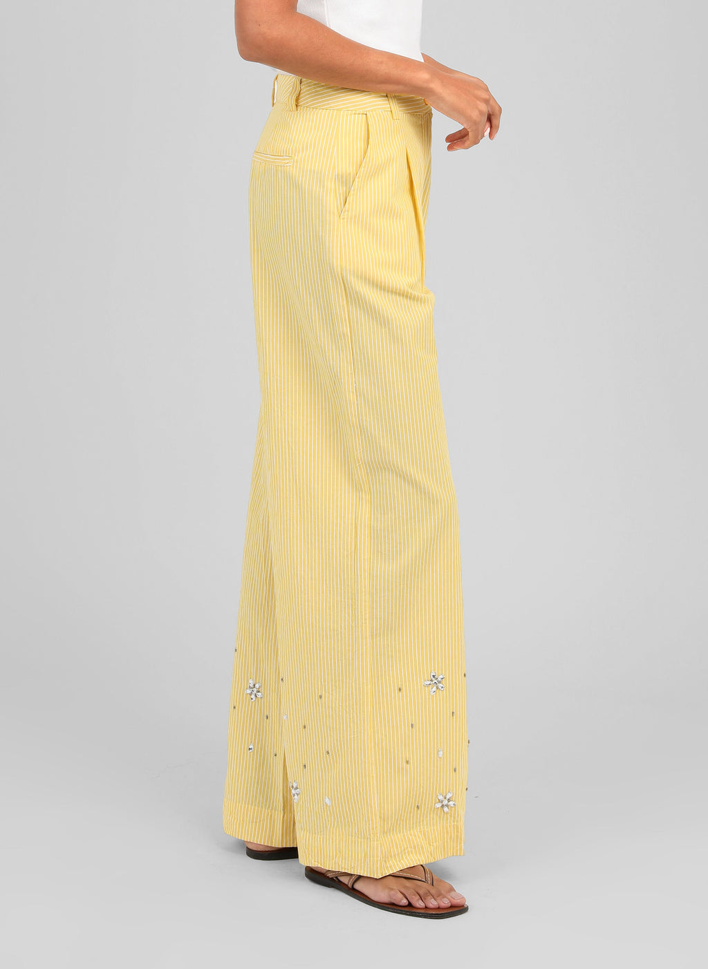 Pantalon Rylana Jaune