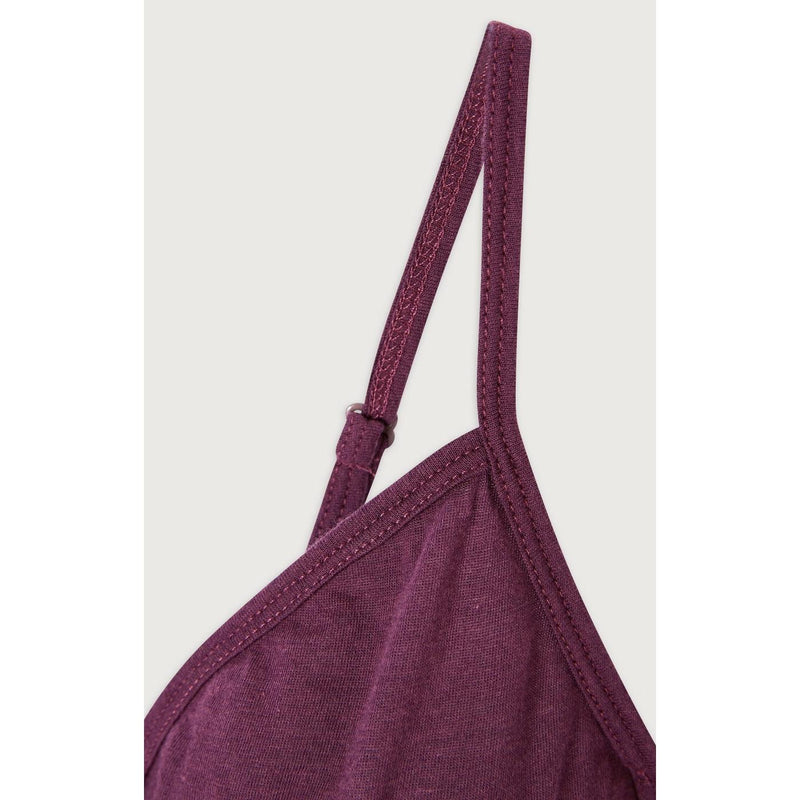 Sujetador tirantes finos - Uva - Mujer