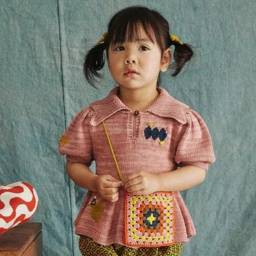 Top de fiesta rosa rubor - Selección Misha & Puff para encontrar en www.amaetc.com, concept store eco-friendly para niños