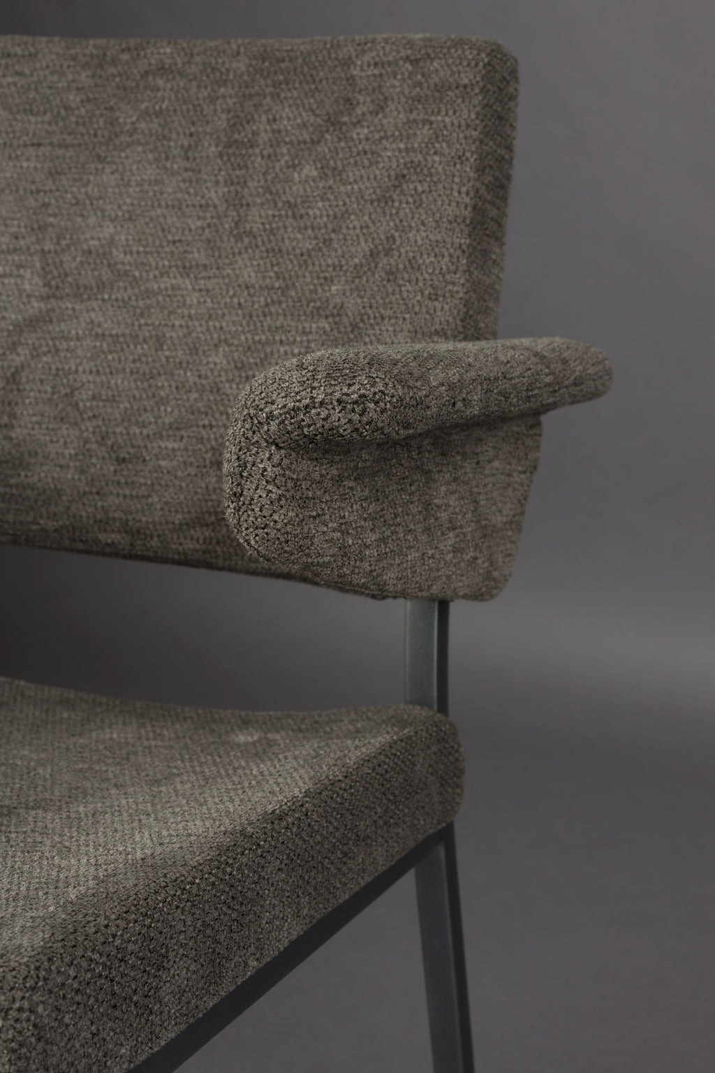 Portland - Armchair - Polyester - Gray