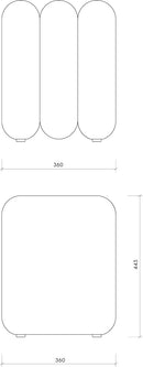 Pouf Radd - Blueberry Pie