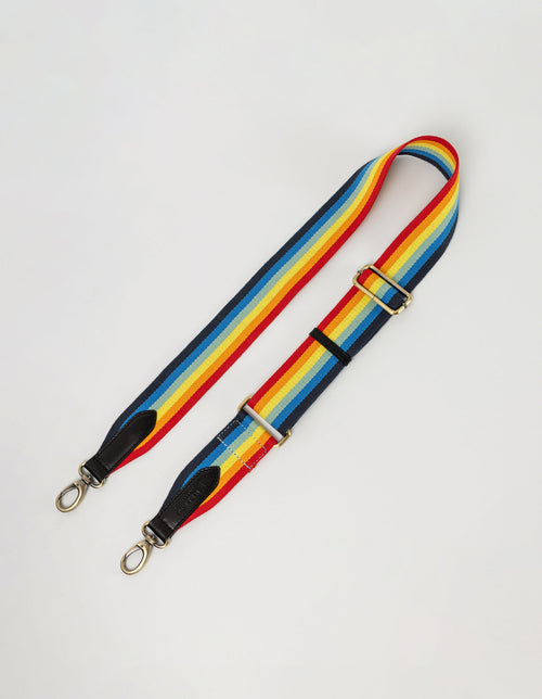 Bandoulière Rainbow Webbing Strap - Multicolor