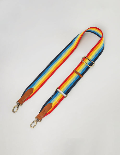 Bandoulière Rainbow Webbing Strap - Multicolor