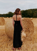 Ronda Gauze Dress - Black