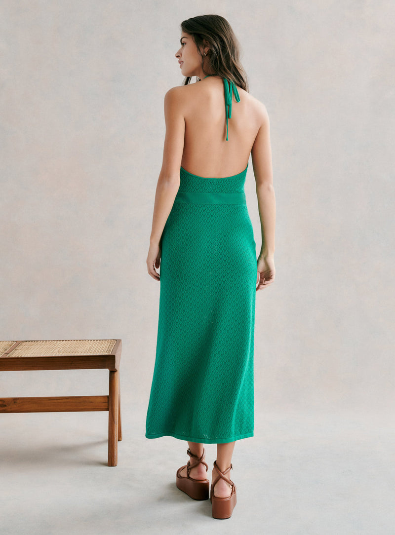 ROBE MAILLE DOS NU RAQUEL PETITE MENDIGOTE