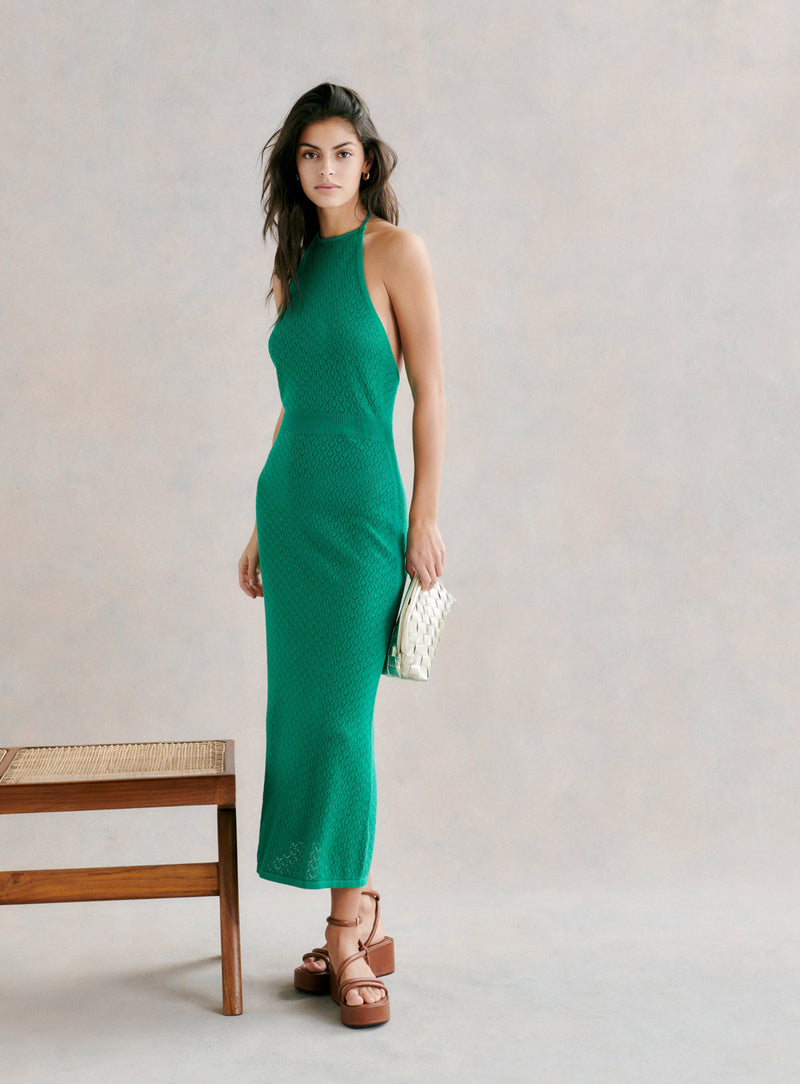 ROBE MAILLE DOS NU RAQUEL PETITE MENDIGOTE