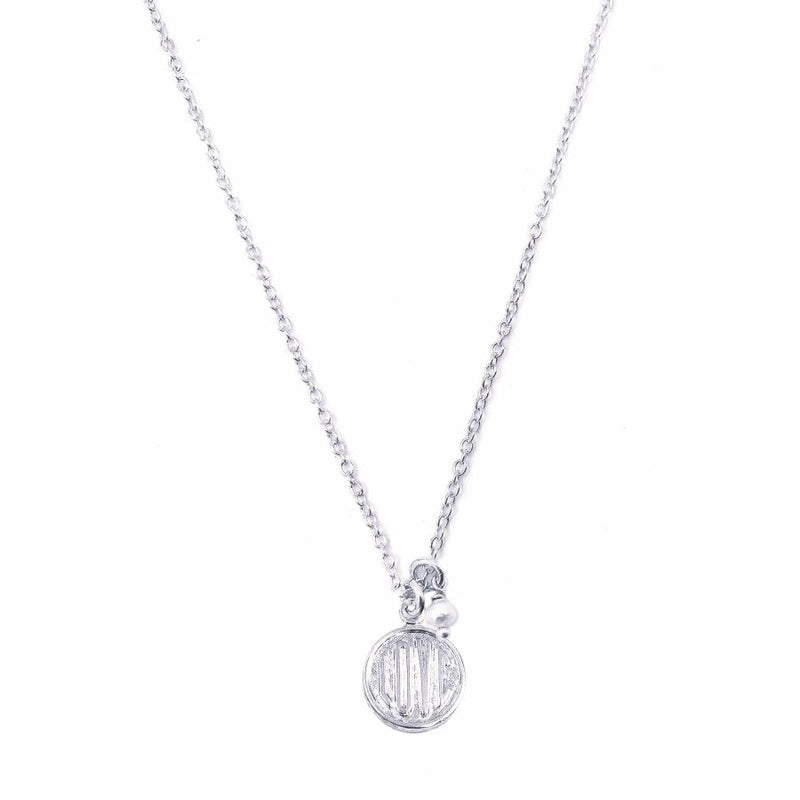 Ras De Cou Mini Love - Rhodium