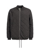 Blouson Aviateur Matelassé Latté - Almost Black