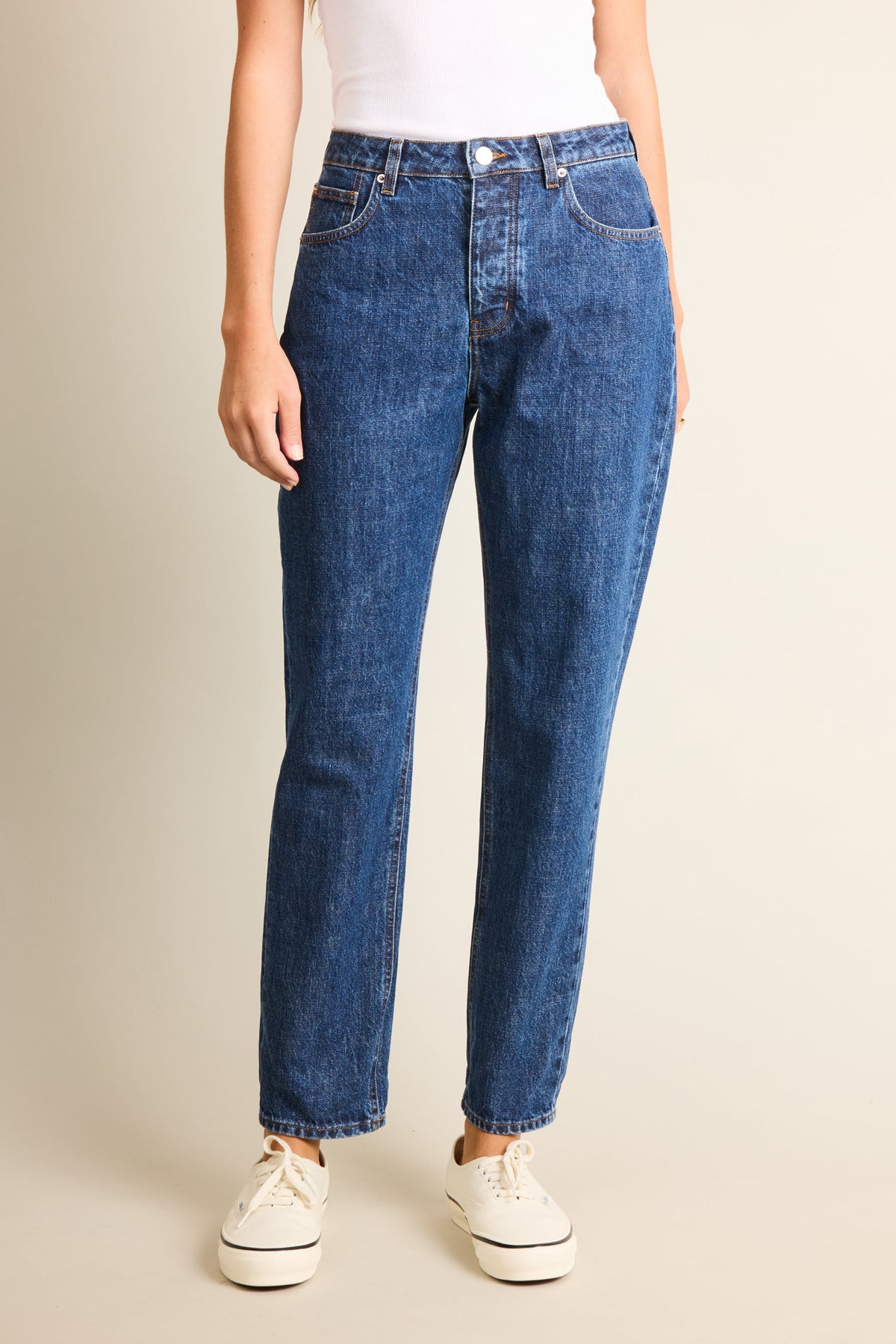 Blue Straight Jeans V2 - Women's