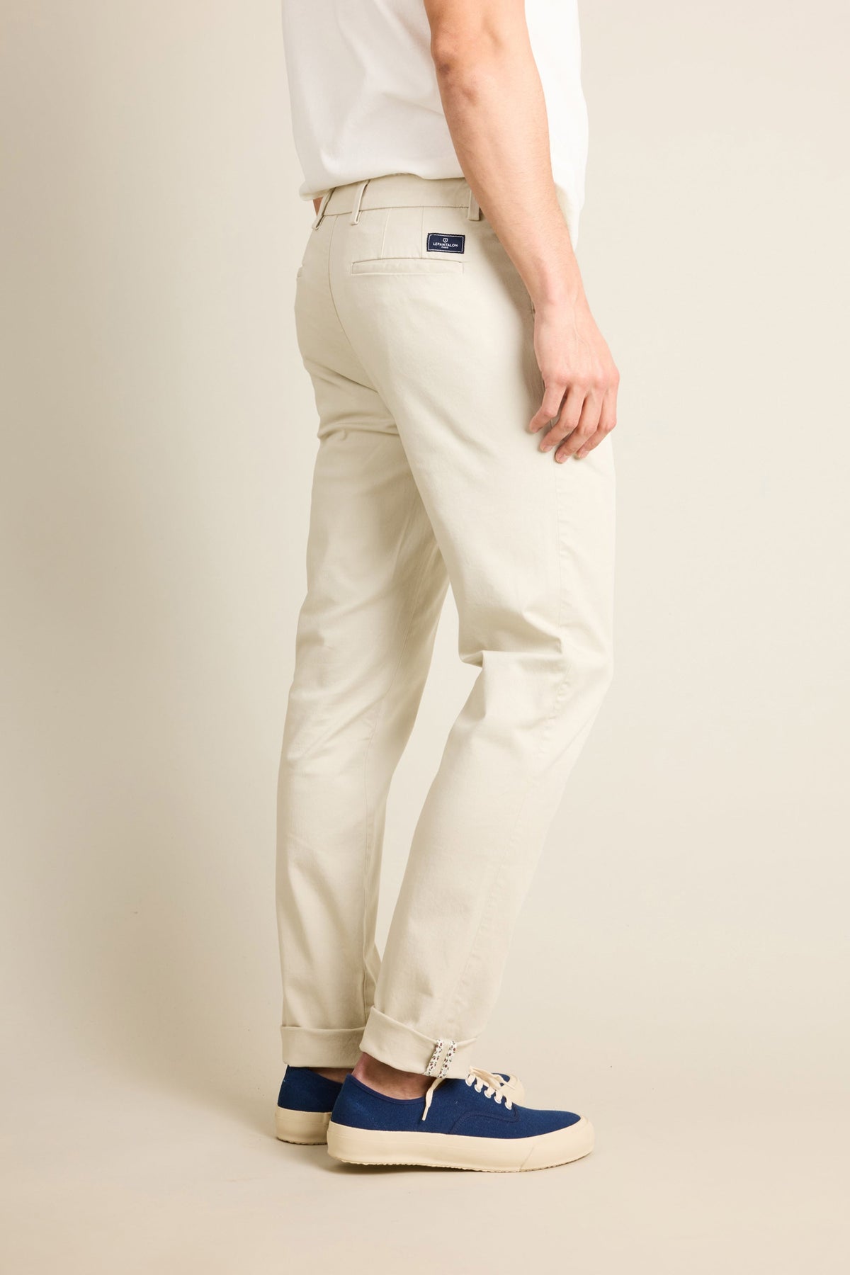 Chino Easy Gesso - Uomo