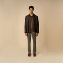 Veste Recycled Wool Work Navy