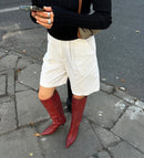 Bottes Somebody Told Me - Bordeaux