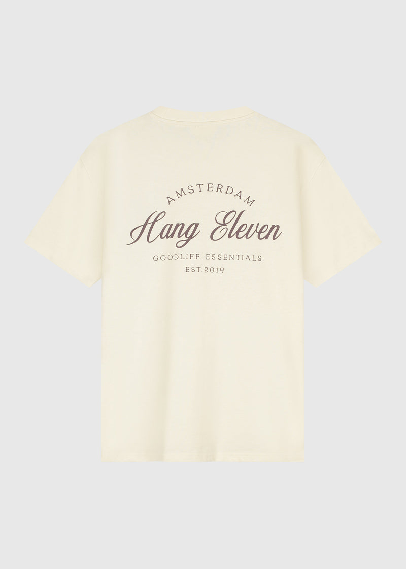 T-Shirt Refined - White Sand