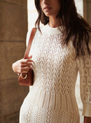 ROBE LONGUE MAILLE RESEDA PETITE MENDIGOTE