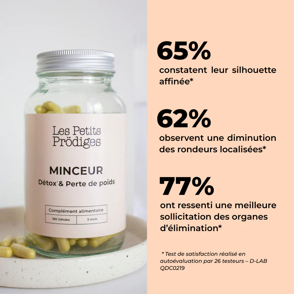 Complément alimentaire végétal minceur et détox les petits prodiges