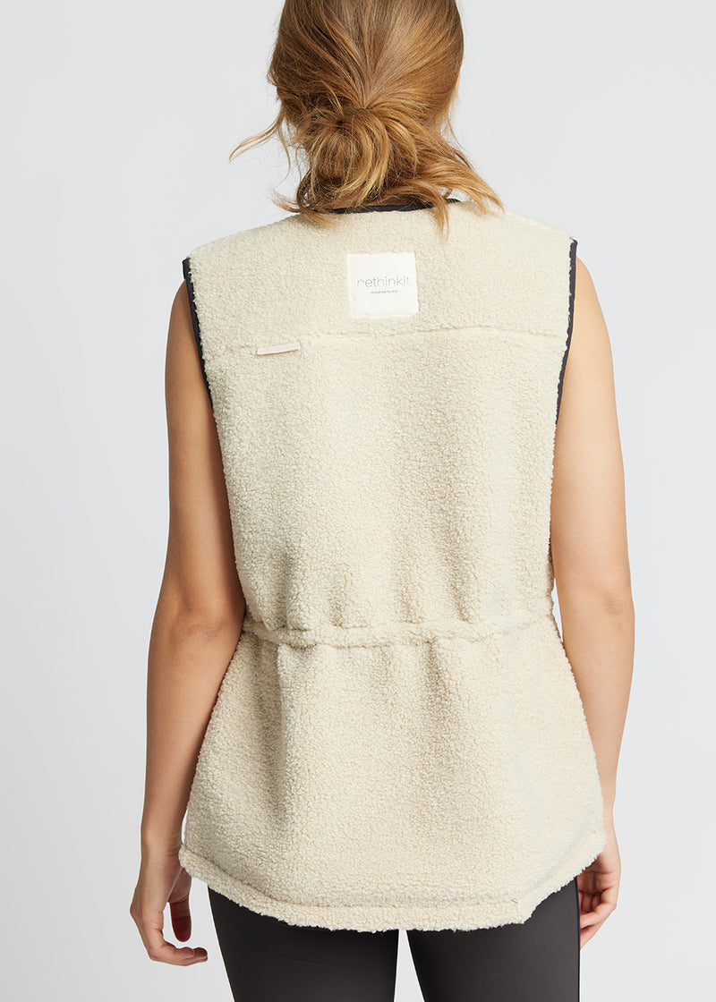 Gilet Duveteux Réversible Laksa - Sandshell