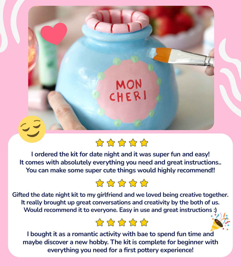 Date Night Pottery Kit