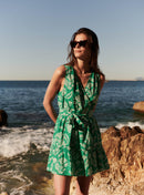Petite Mendigote - Rey Seashell Short Dress - Jade