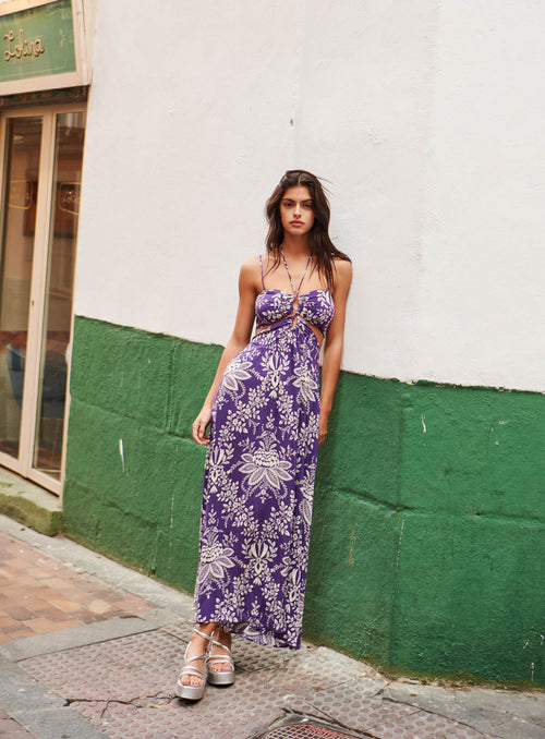 VESTIDO LARGO COLORES RILO PETITE MENDIGOTE