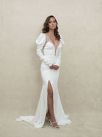 Vestido de ceremonia Isabella - Blanco