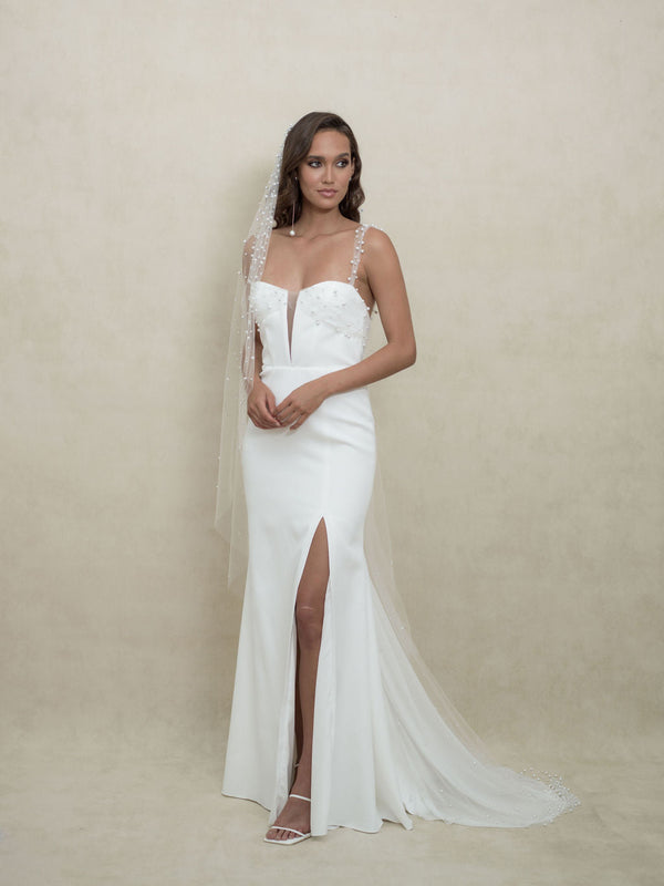 Vestido de Ceremonia Sixtina - Blanco