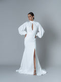 Vestido de ceremonia Linda - Blanco