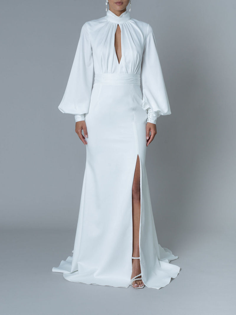 Robe Cérémonie Linda - Blanc