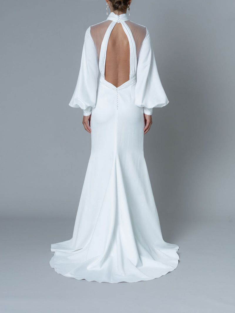 Robe Cérémonie Linda - Blanc