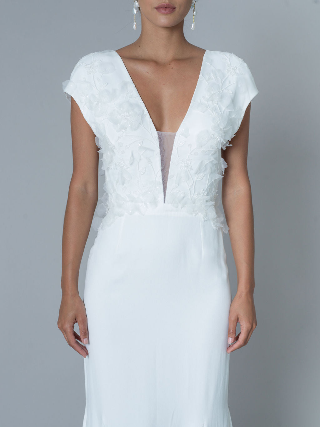 Helena Ceremony Dress - White