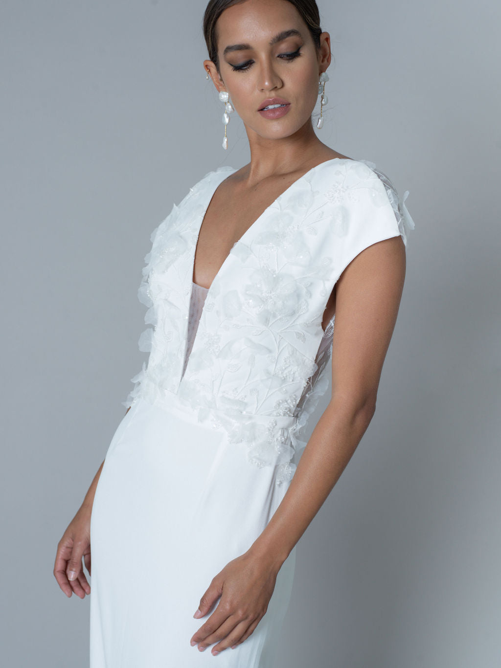 Helena Ceremony Dress - White