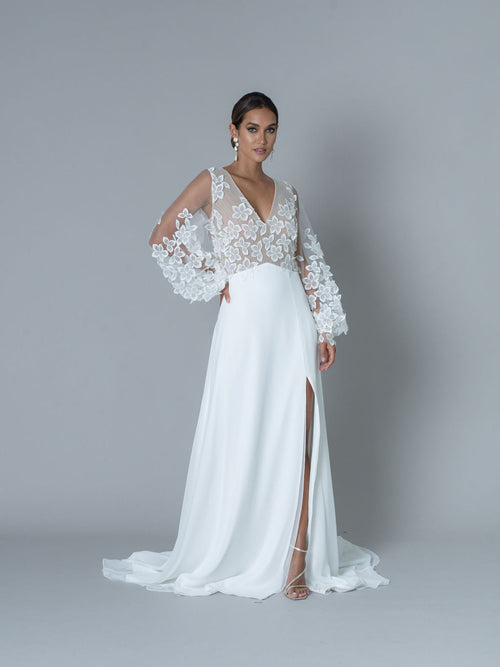 Robe Cérémonie Paradis - Blanc