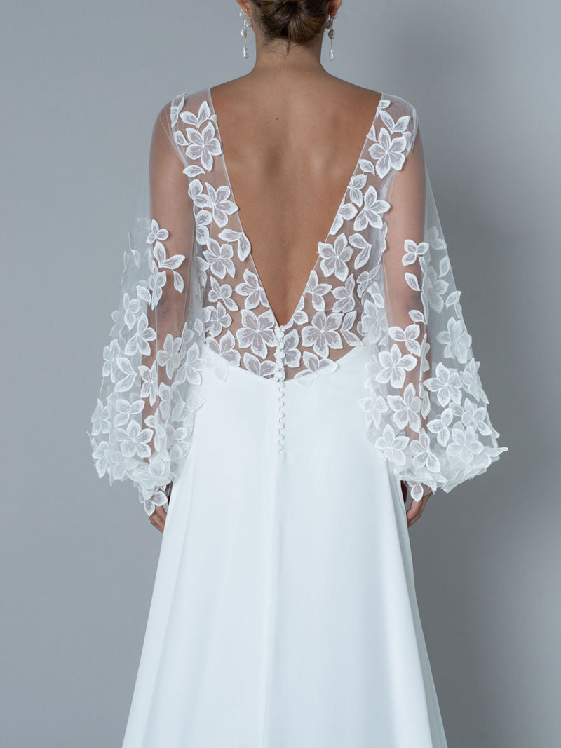 Robe Cérémonie Paradis - Blanc