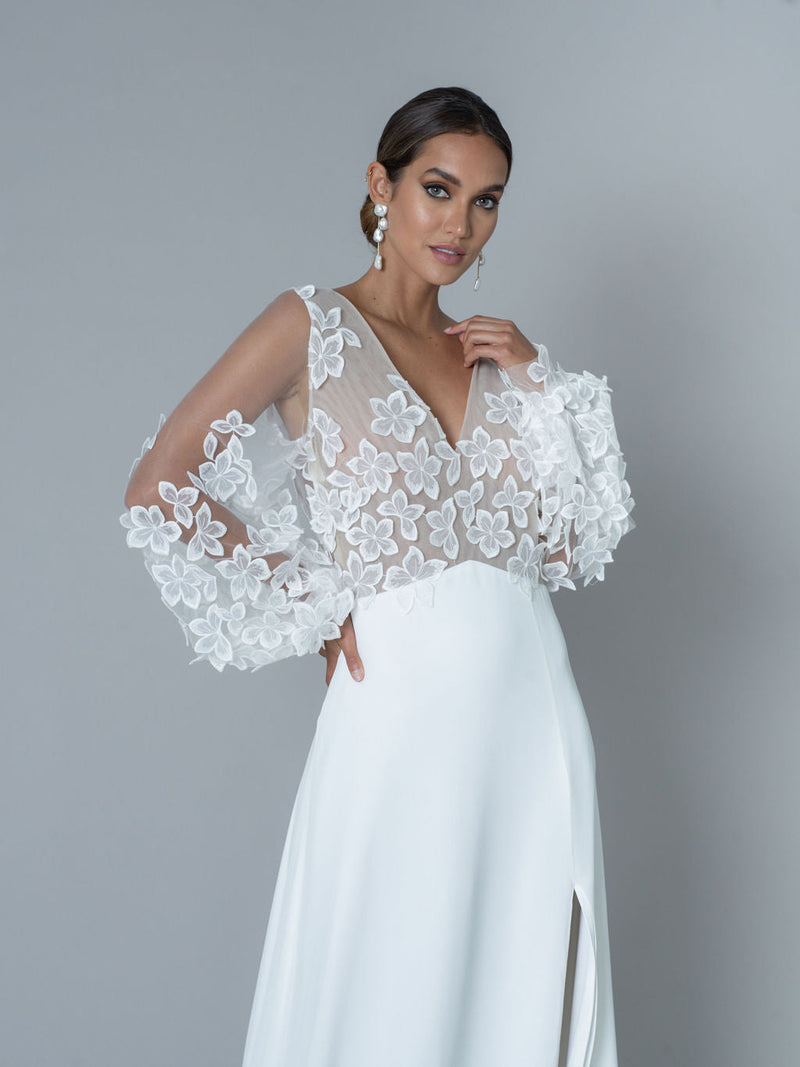 Robe Cérémonie Paradis - Blanc