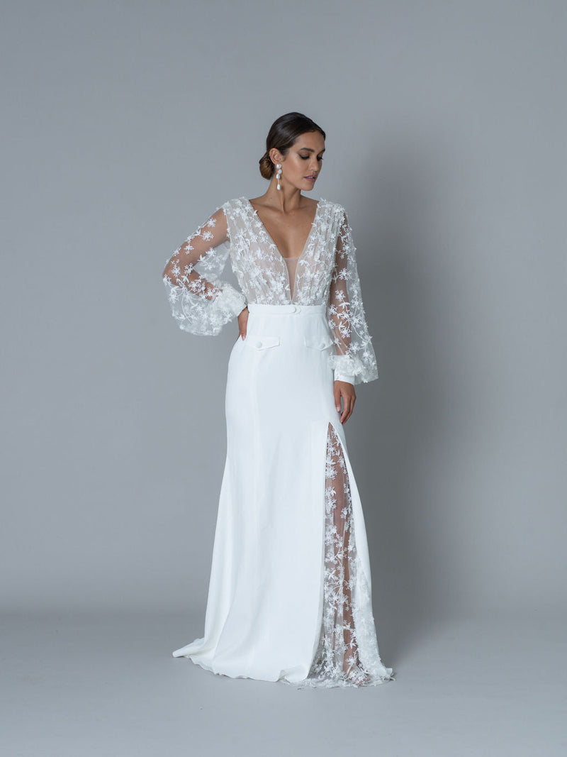 Robe Cérémonie Daria - Blanc